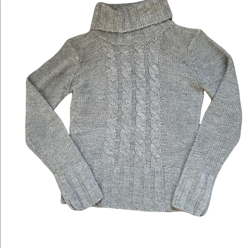 ❄️ Cozy gray turtleneck sweater size M